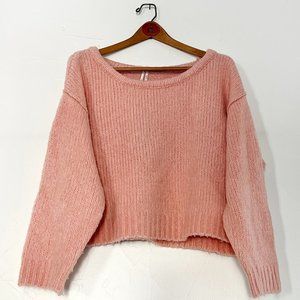 Anthropologie Blush Pink Sweater Size M